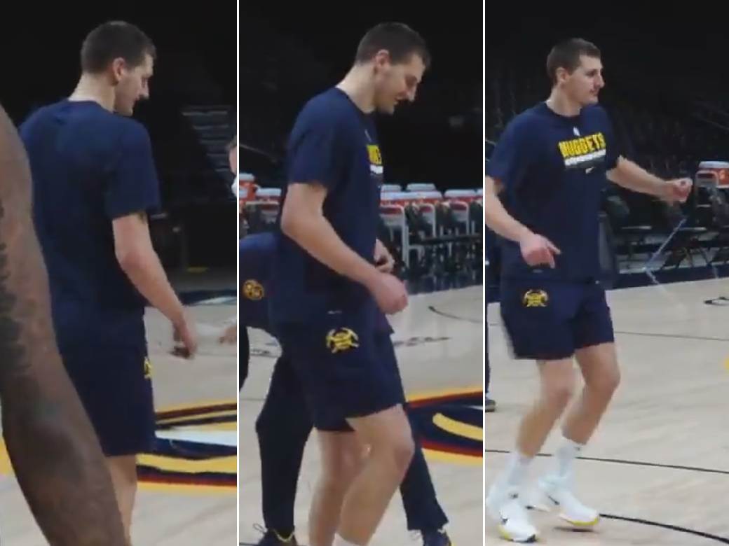  JOKIĆ UČI SAIGRAČA DA IGRA KOLO: "Džoker" pravi šou u NBA, treninzi Denvera uz SRPSKU muziku! (VIDEO) 