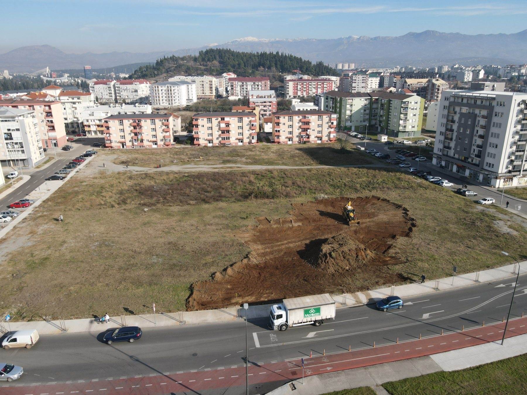  POČELA IZGRADNJA NOVOG PARKA NA ZABJELU 