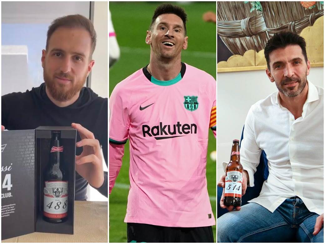  GOLMANI SE FOTKAJU S PIVOM, A RAZLOG JE GENIJALAN: Leo Mesi "časti", Dmitrović dobio pola gajbe! 