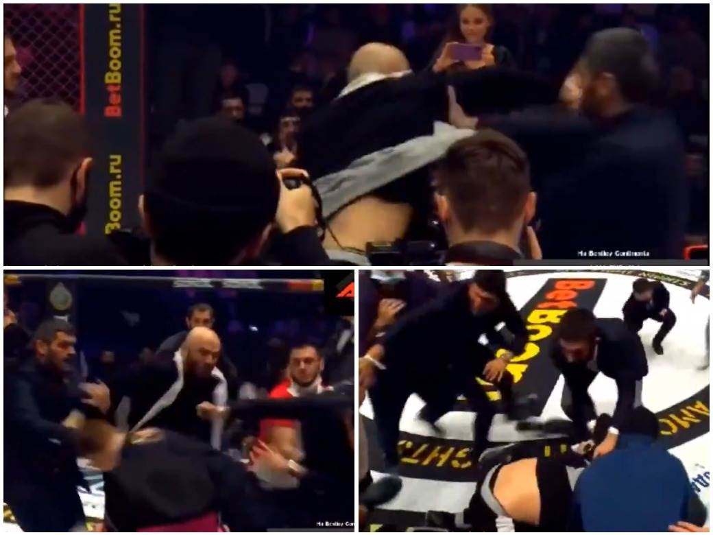  Borci se potukli pre duela, uskočila i publika  