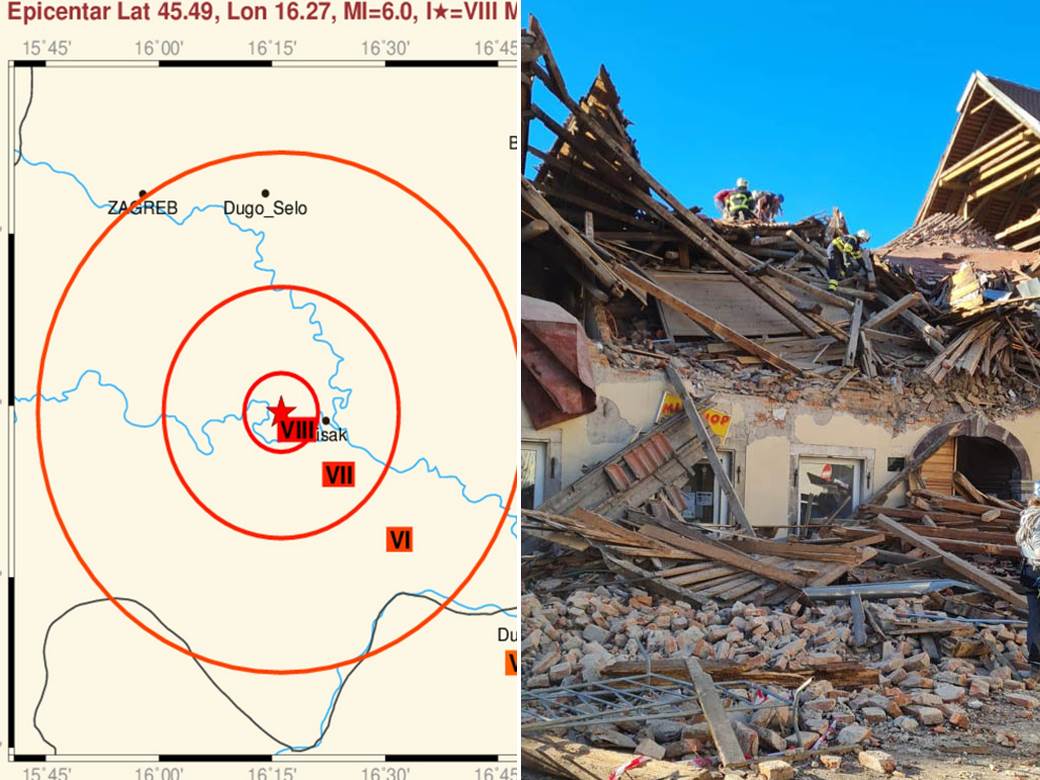  napravljena mapa koja pokazuje gdje je visok rizik od zemljotresa 