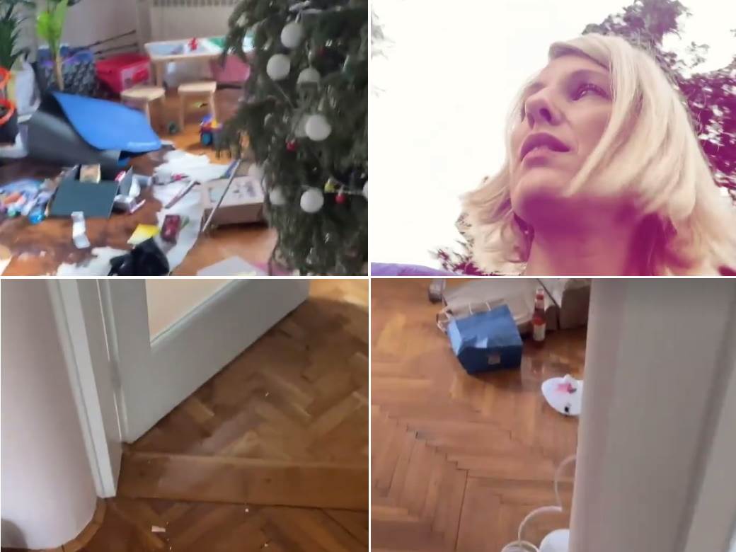  OTPALI DELOVI ZIDA, SVE POPADALO U STANU: Hrvatska pevačica objavila snimak nakon razornog zemljotresa! (VIDEO) 