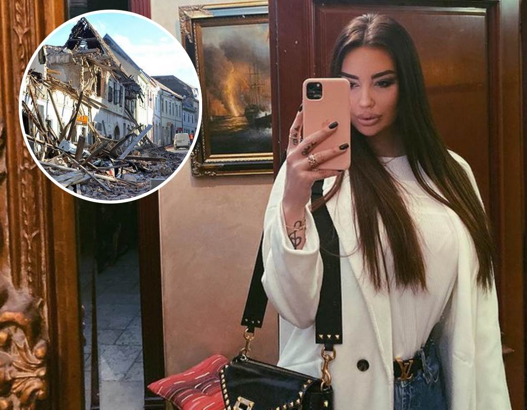  "SRAM TE BILO"! Internet se USIJAO zbog reakcije Katarine Grujić na zemljotres u Hrvatskoj - pjevačica se opet oglasila! 