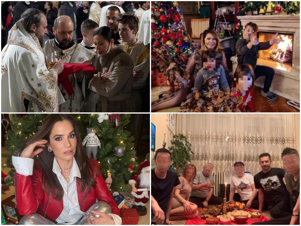  OVAKO SU POZNATI DOČEKALI BOŽIĆNE PRAZNIKE: Liturgije, posne trpeze, pričešće! Marija Karan posebno oduševila (FOTO) 
