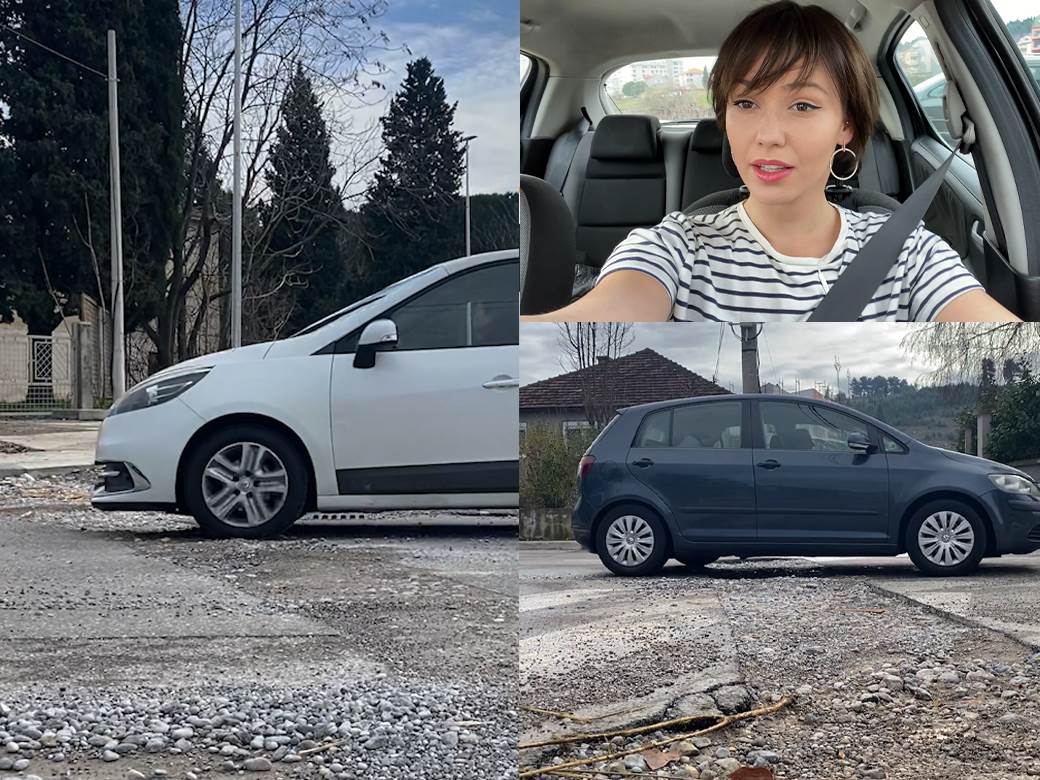  Rupe na putevima u Podgorica sanacija saobraćajnica Zagorič piperska ulica 