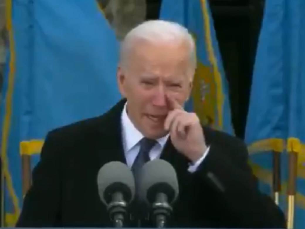  BAJDENA SAVLADALE EMOCIJE: Pred odlazak u Vašington držao govor pa zaplakao, jedna činjenica ga je slomila! (VIDEO) 