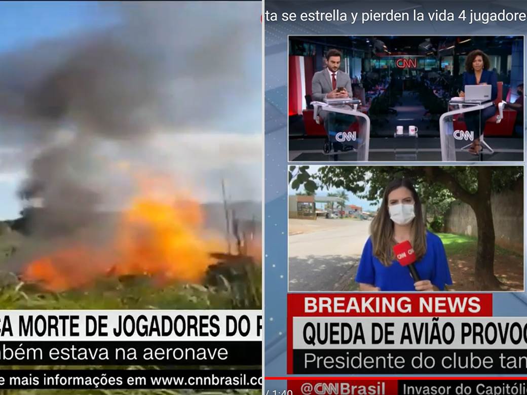  (UZNEMIRUJUĆE) PRVI SNIMAK SA MJESTA PADA AVIONA: Letelica u buktinji, nema preživjelih! 