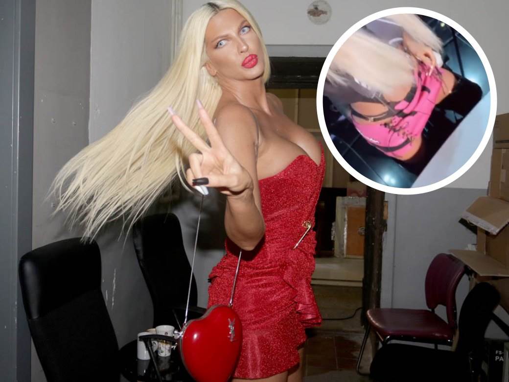  GO STOMAK I ULTRA KRATKI MINIĆ: JK PONOVO DOMINIRA! Vezala repiće, pa se snimala kako đuska (FOTO, VIDEO) 