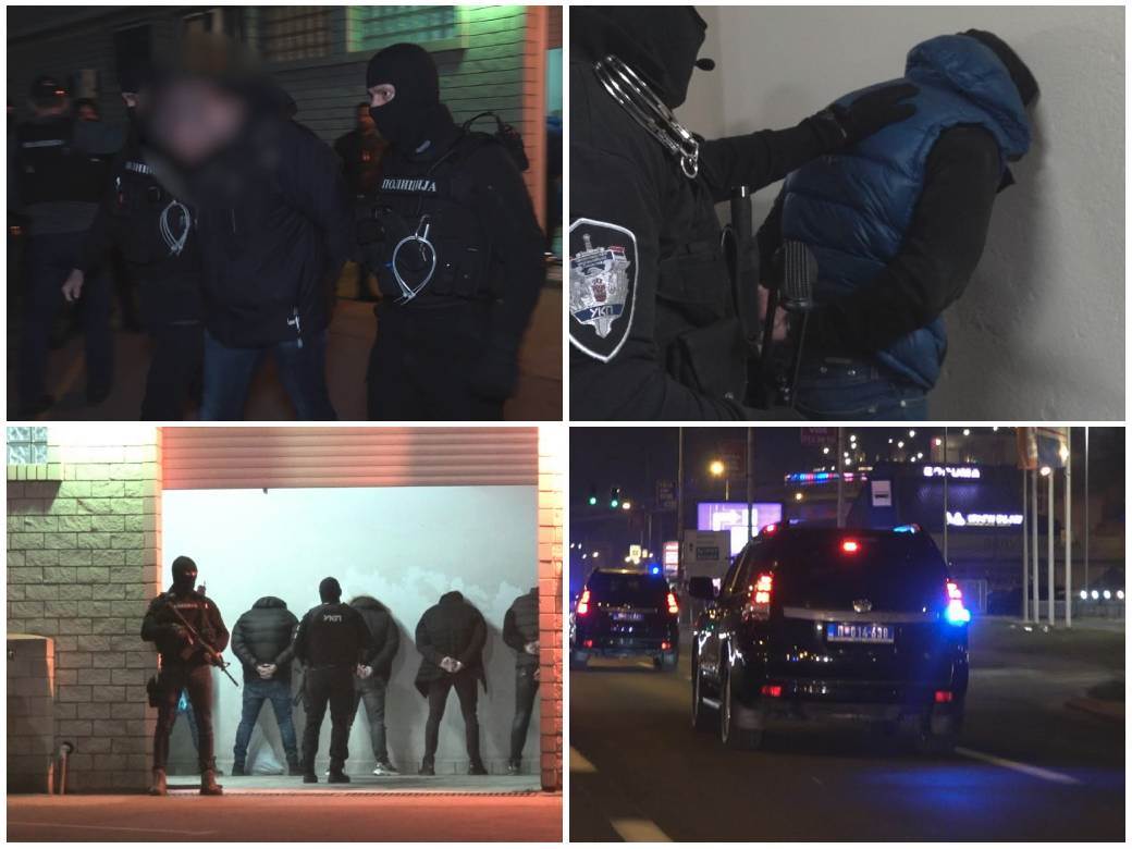  POGLEDAJTE SNIMAK SPROVOĐENJA VELJE NEVOLJE I NJEGOVE GRUPE: Specijalci ih odveli, u pratnji bilo čak 22 vozila (FOTO) 