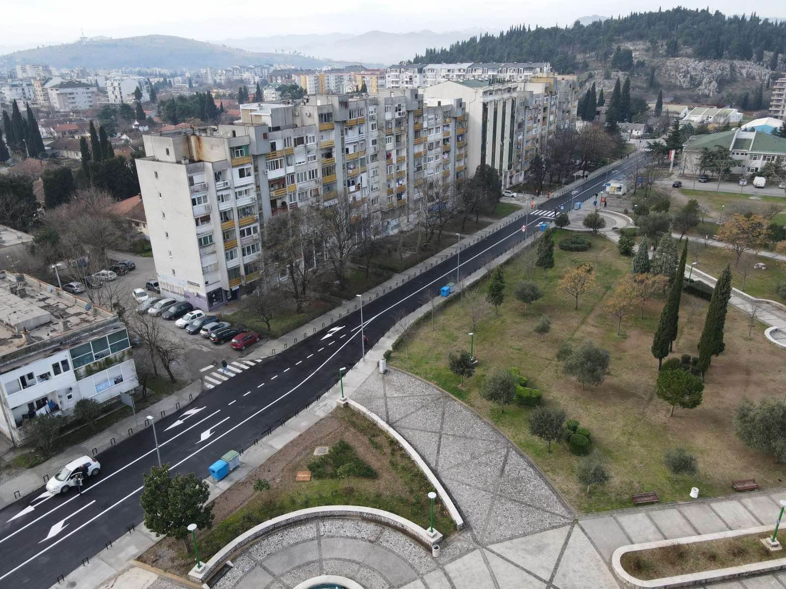 ZAVRŠENA REKONSTRUKCIJA DIJELA ULICE BRACANA BRACANOVIĆA 