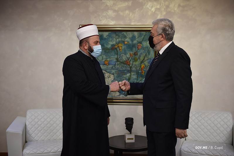  KRIVOKAPIĆ RAZGOVARAO SA REISOM Islamske zajednice u Crnoj Gori 