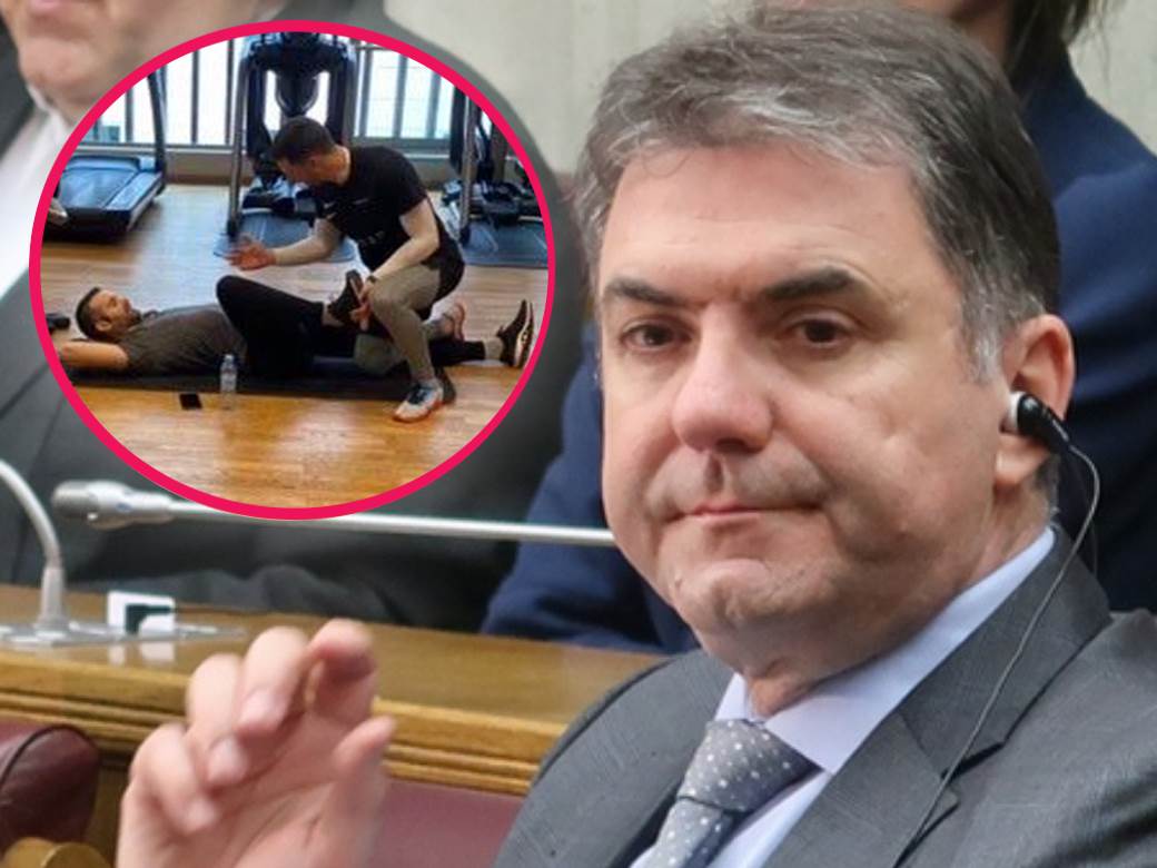  milojko spajić u teretani 