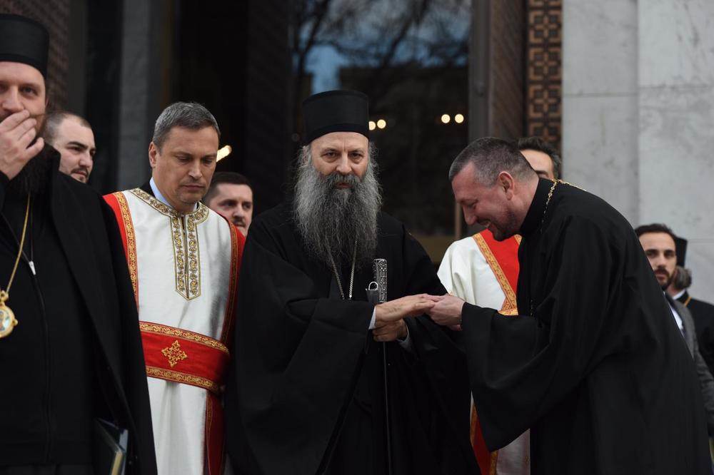  SJUTRA USTOLIČENJE PATRIJARHA PORFIRIJA: Mjesto održavanja biće Saborna crkva u Beogradu 