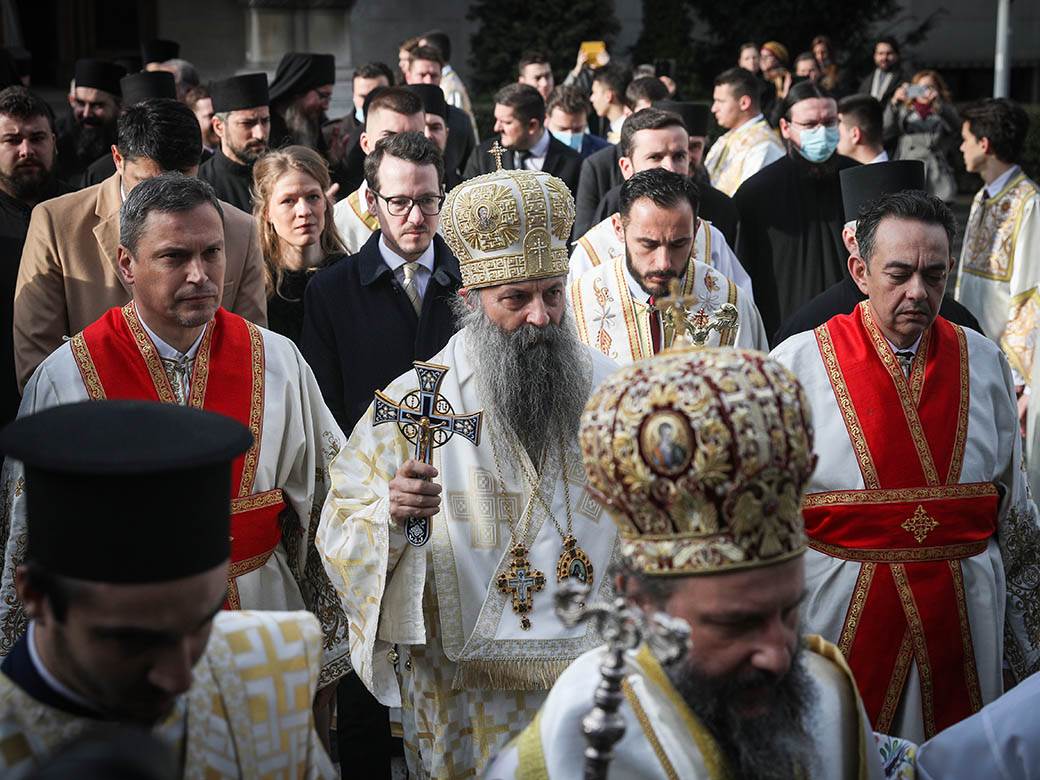  PATRIJARH PORFIRIJE ĆE U BEOGRADU DANAS ODRŽATI PRVU LITURGIJU 