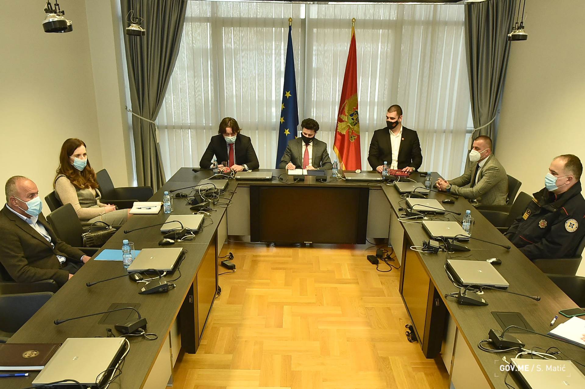  Abazović i Sekulović ugostili novoimenovane pomoćnike Uprave policije 