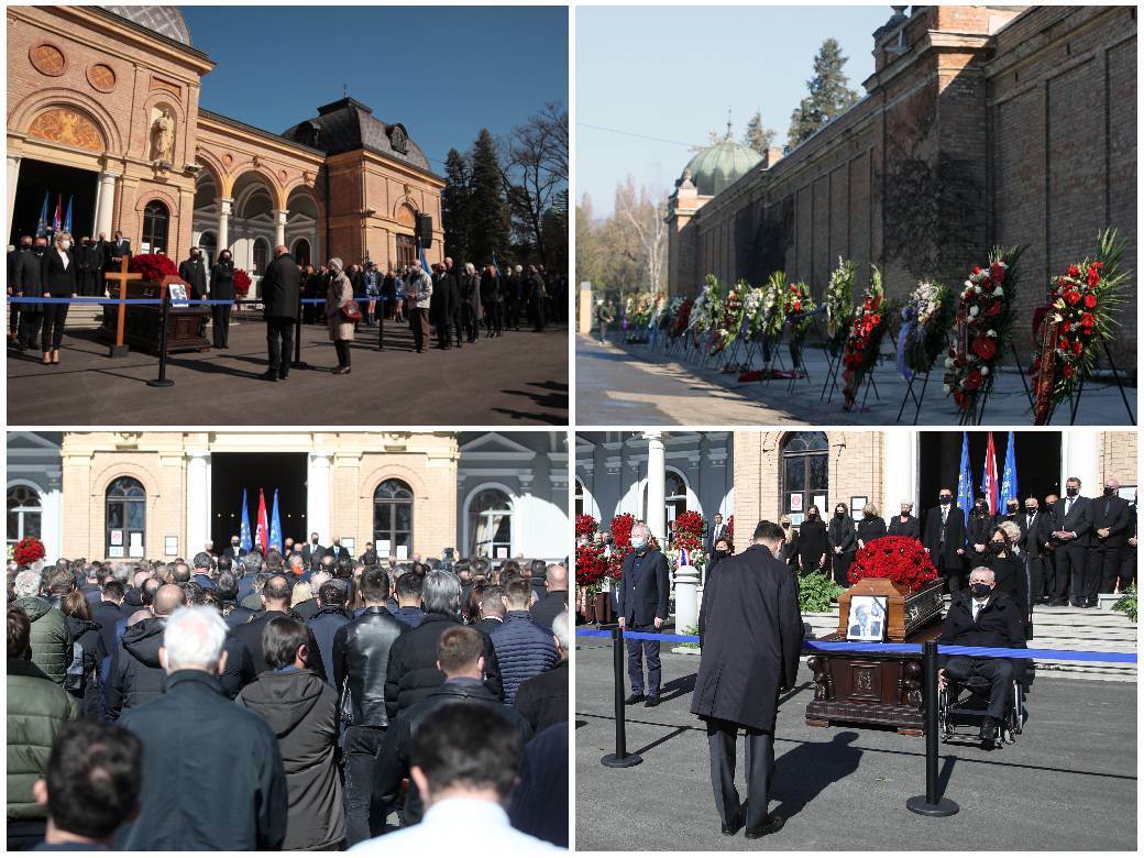  SAHRANJEN MILAN BANDIĆ: Najdugovečnijeg gradonačelnika Zagreba ispratilo mnoštvo ljudi 