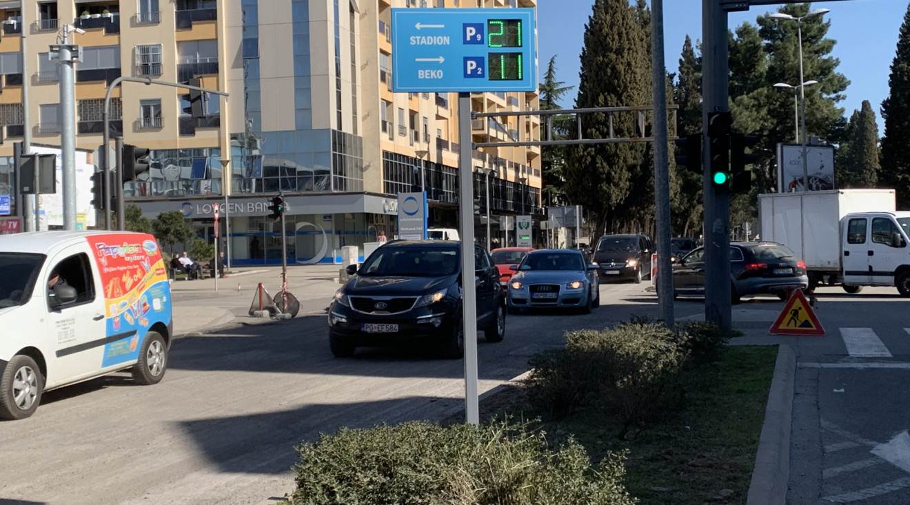  podgorica parking mjesta informacije 