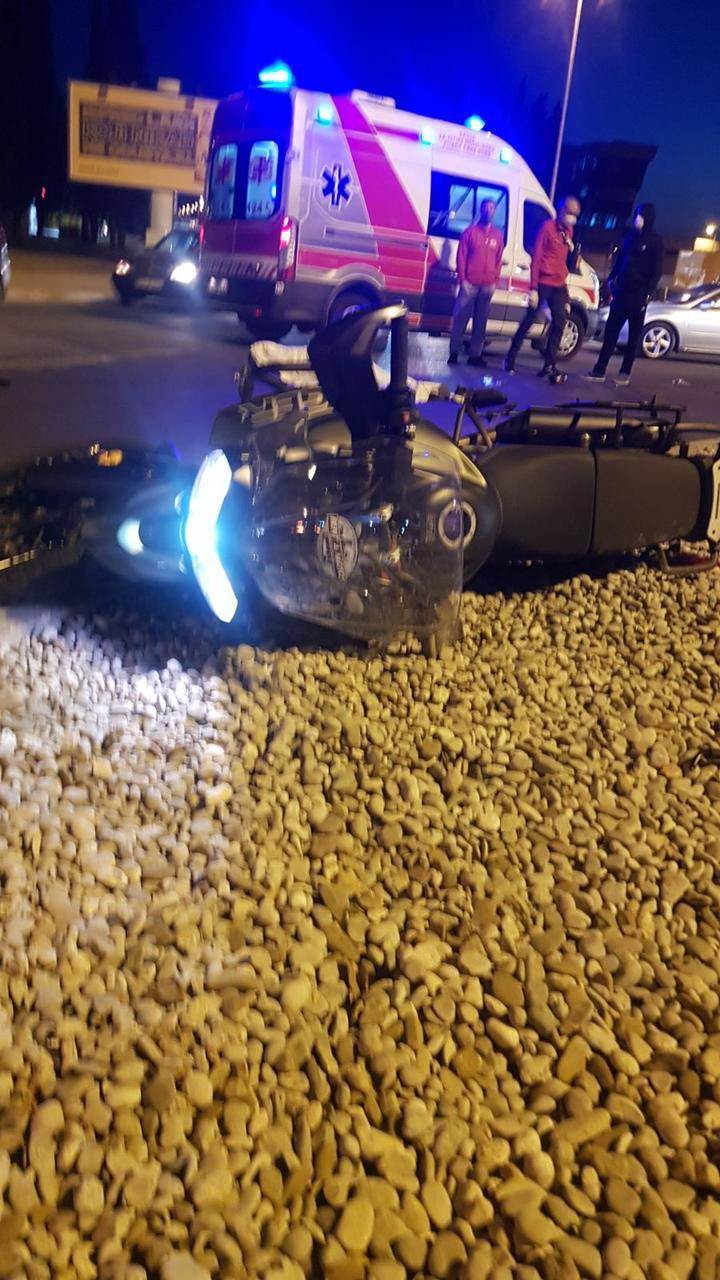  Stradao motociklista u Podgorici 