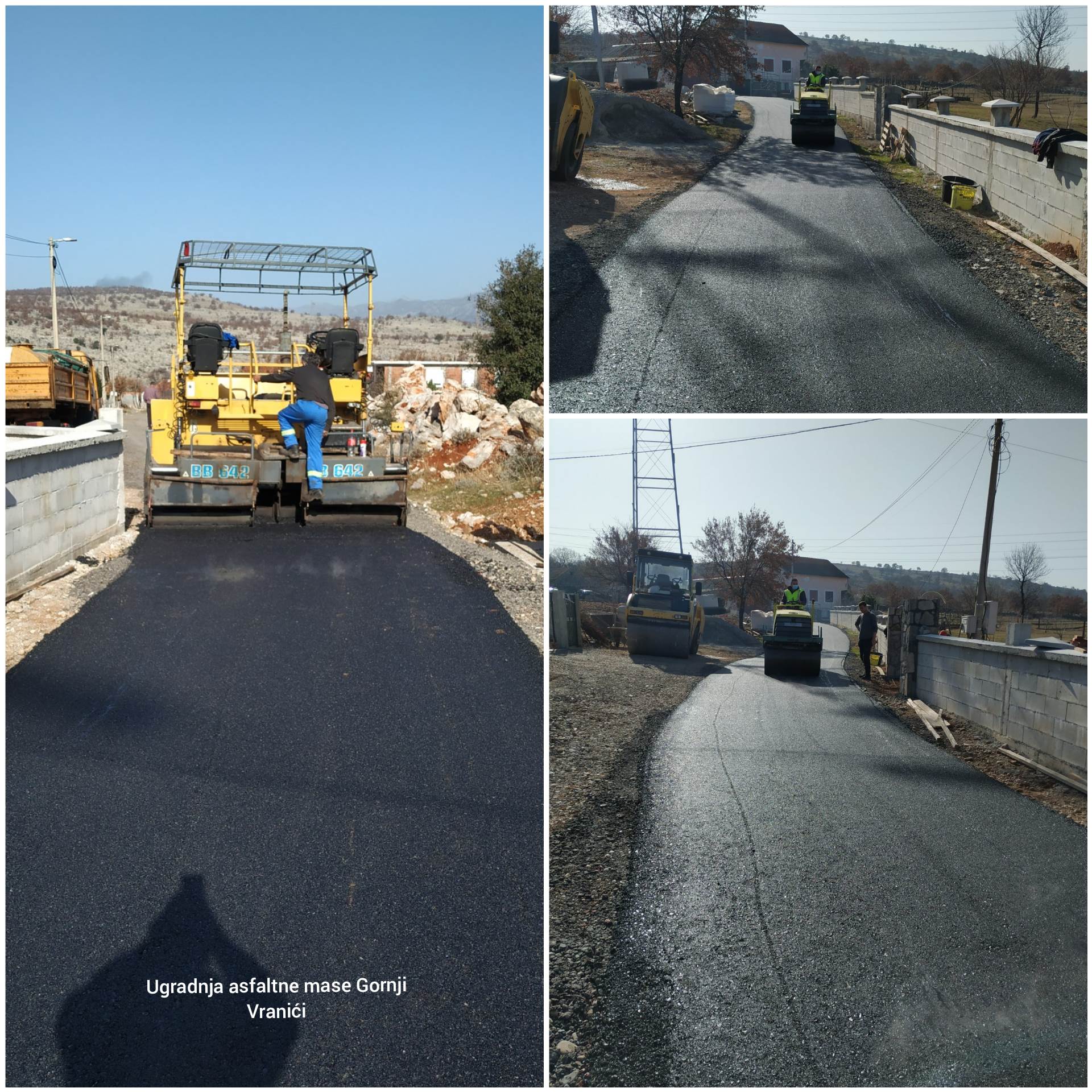  Putevi asfaltirali krak Ulice Đura Čagorivića u Vranićima 