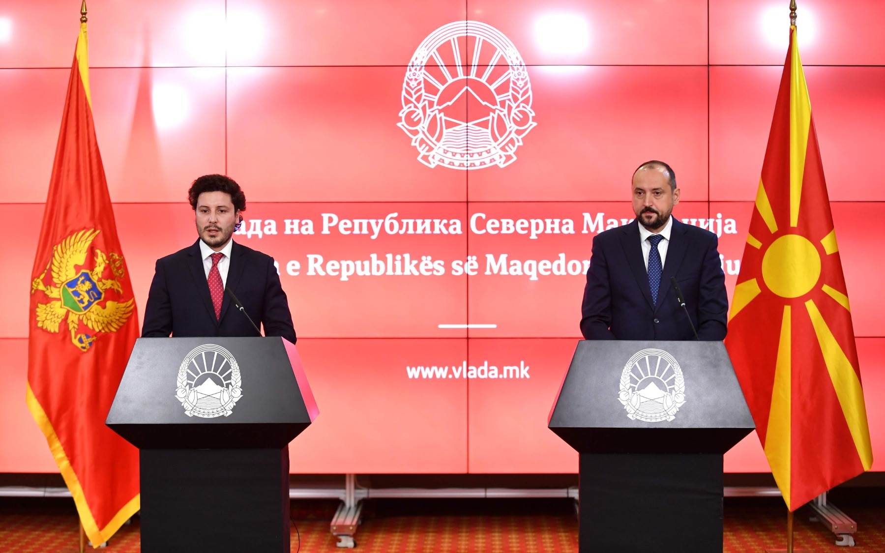  Potpredsjednik Vlade Crne Gore dr Dritan Abazović boravi u službenoj posjeti  Sjevernoj Makedoniji 