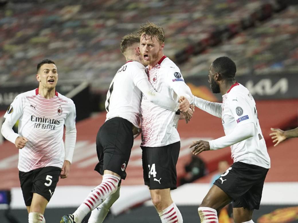  Mančester junajted i Milan liga evrope golovi 