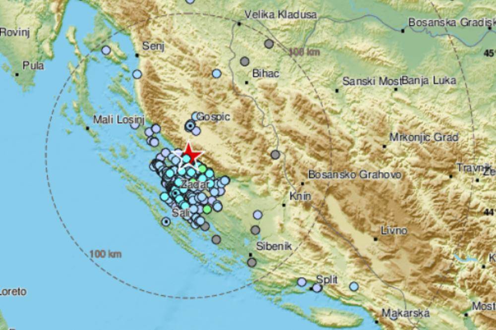  zemljotres u Dalmaciji 