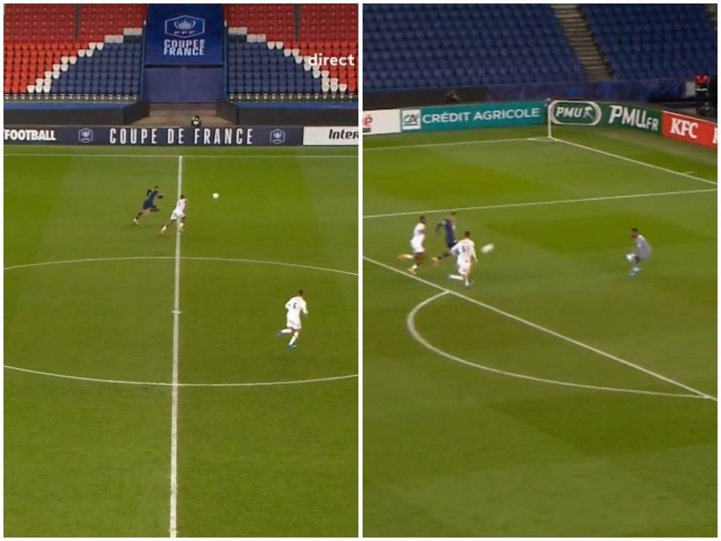  KAKAV MAJSTOR! MBAPE "SEO NA MOTOR", NE MOGU DA GA UHVATE: Ovaj gol pokazuje zašto ga Real Madrid toliko želi! (VIDEO) 