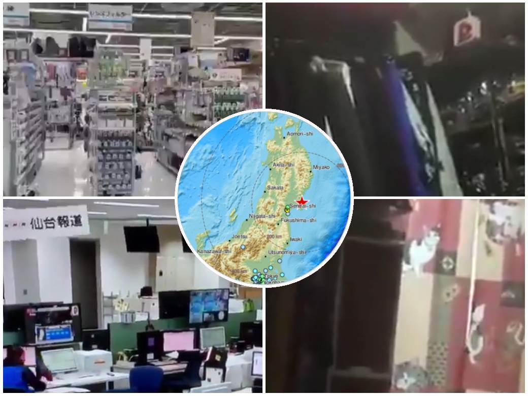  japan snimci zemljotres cunami 