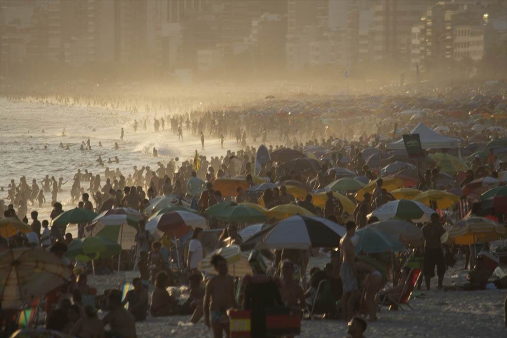  zatvaranje brazilskih plaža  