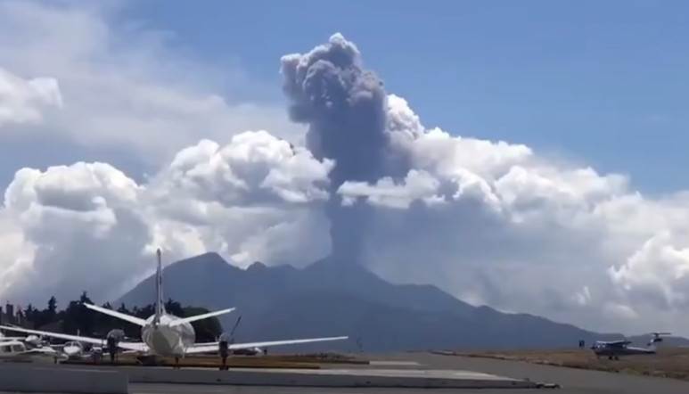  erupcija vulkana video 