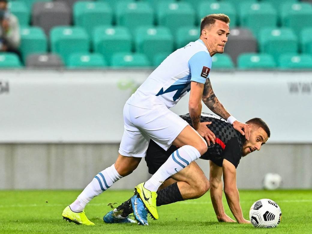  fudbalska reprezentacija hrvatske izgubila od reprezentacije slovenije 1 0 