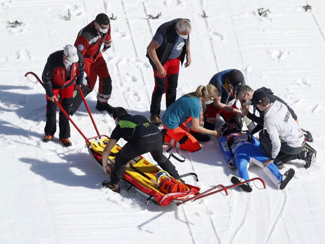  skijanje nesreća bolnica ljubljana 