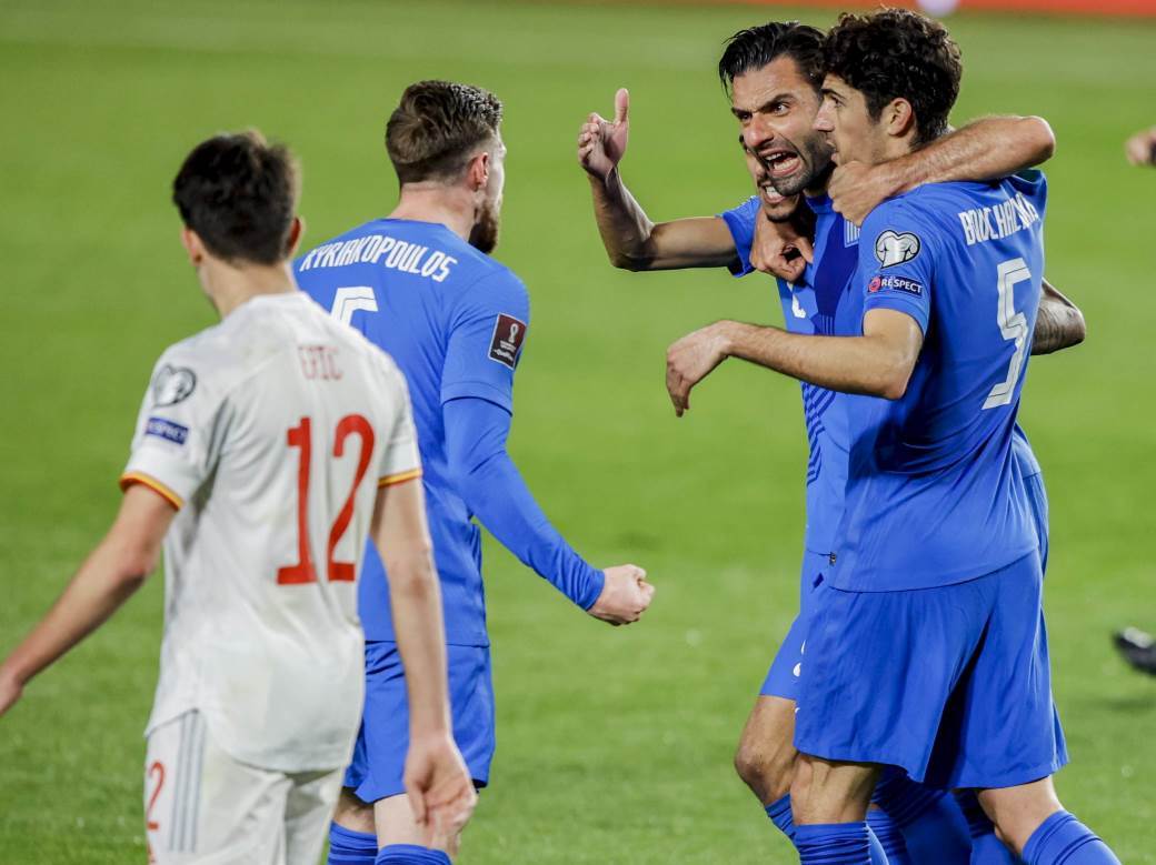  Španija i Grčka odigrali su 1:1 u Granadi kvalifikacija za Svjetsko prvenstvo u kataru 