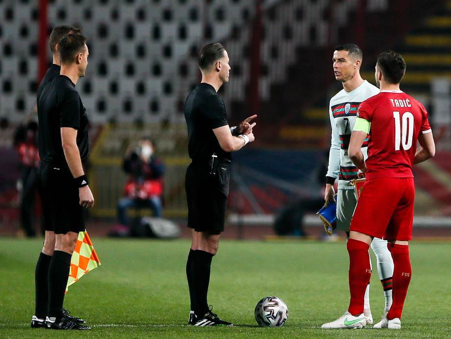  utakmica srbija portugal ronaldo oglasio se sudija 
