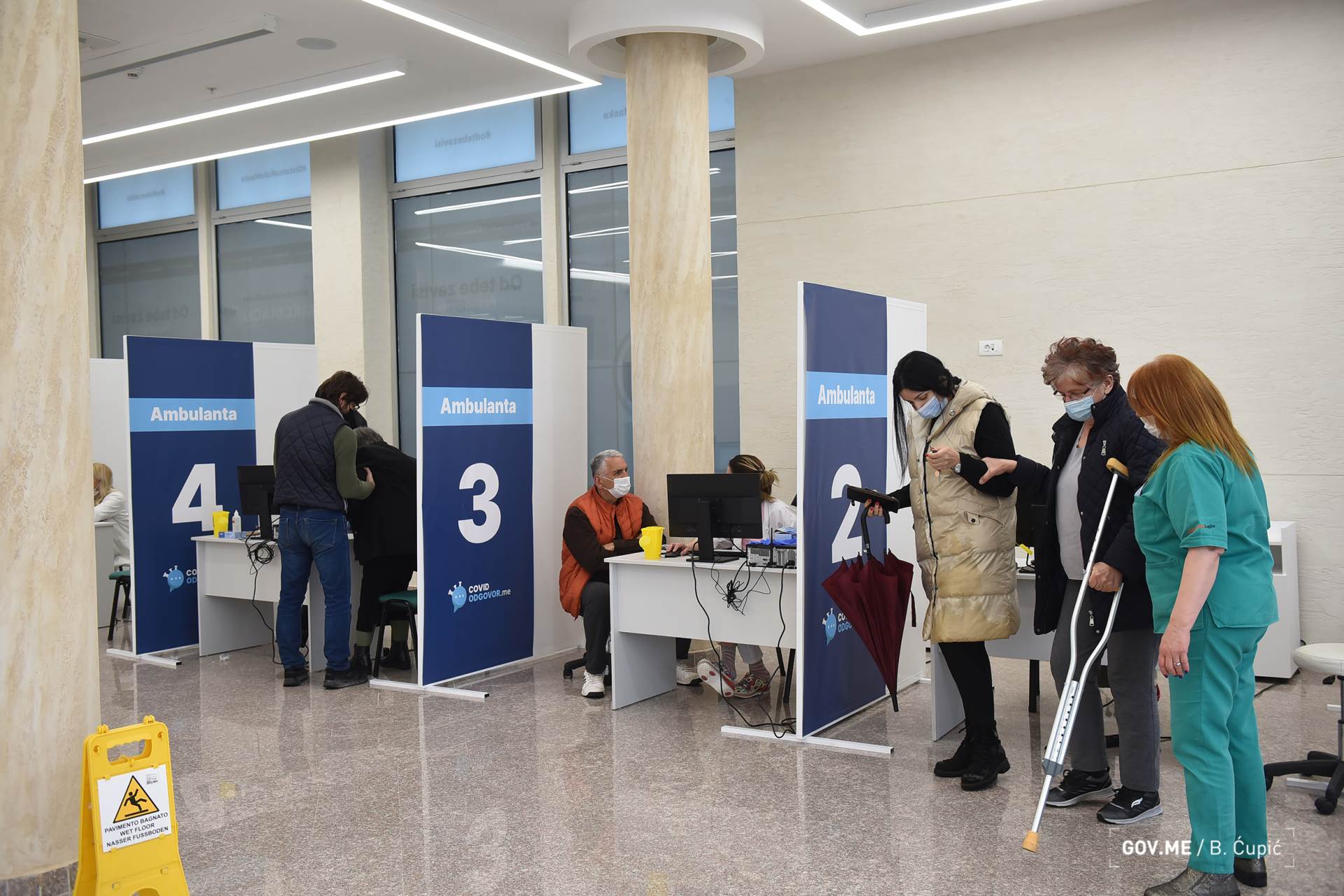  Otvoren vakcinalni punkt na Zabjelu 