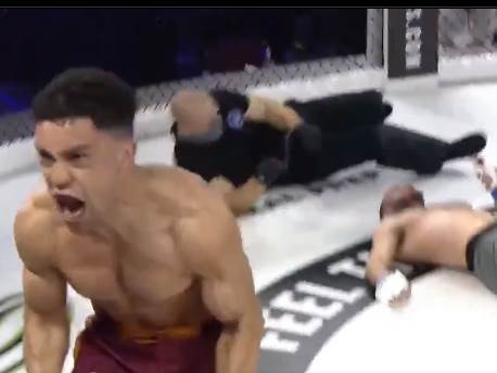  MMA STRASAN POTEZ UDARAC RUNDE CFFC POL KAPALDO 