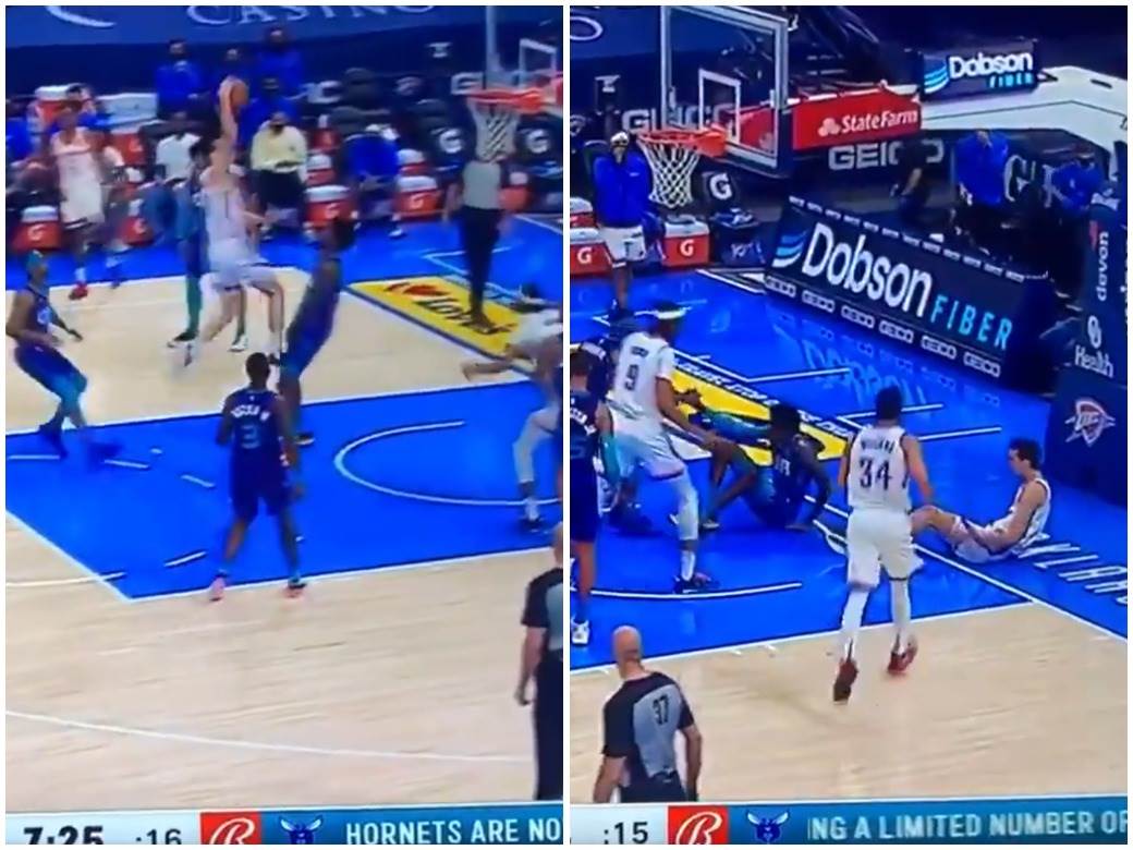  OVAKO SE POVREDIO ALEKSEJ - POKUŠAO DA ZVERSKI ZAKUCA: Igrao pod bolovima, zbog ovog poteza možda bude pauzirao! (VIDEO) 