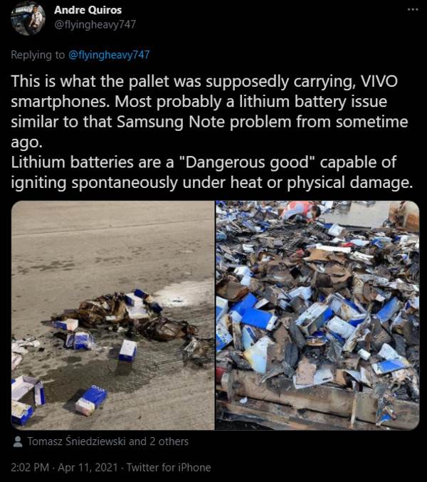 vivo telefoni zapaljeni aerodrom hong kong baterije loše 