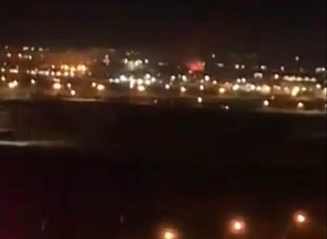  NAPAD NA AMERIKANCE U IRAKU Raketiran aerodrom "Erbil" (VIDEO) napad 