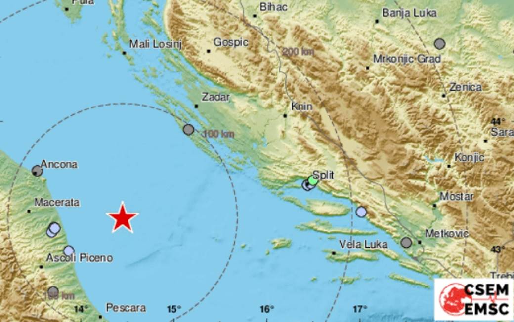 zemlotres jadran hrvatska bosna slovenija 