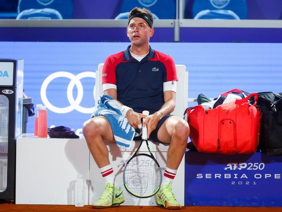  filip krajinovic ispao sa turnira u rimu 