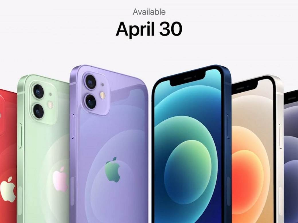  Modeli iPhone 12 i iPhone 12 mini biće dostupni u ljubičastoj boji 