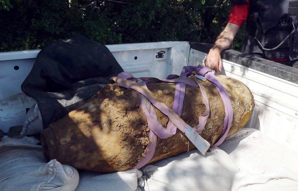  pronadjena bomba iz drugog svjetskog rata u beogradu 