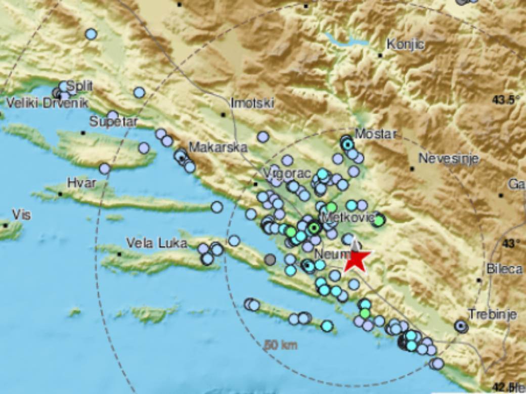  poslednji zemljotres u bosni 