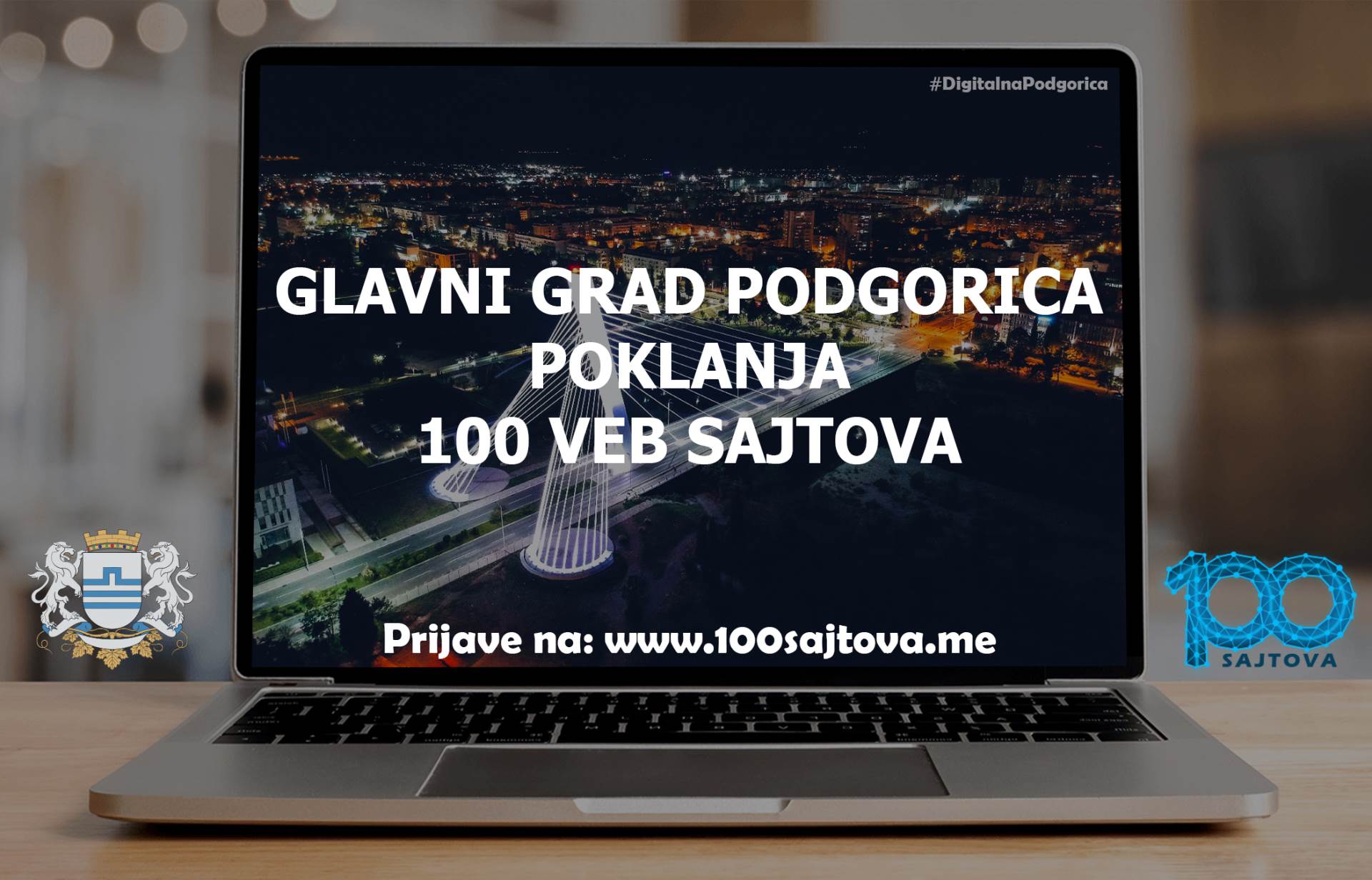  glavni grad podgorica javni poziv za besplatnu izradu 100 veb sajtova 