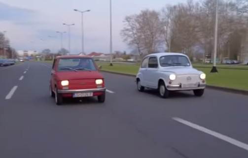  ŠTA JE BRŽE - "FIĆA" ILI "PEGLICA"? Pogledajte ljutu trku dva mala legendarna automobila (VIDEO) 