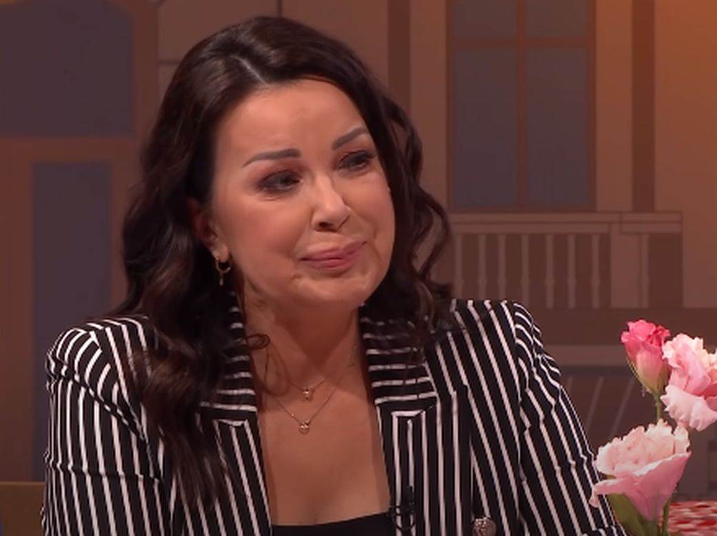  voditeljka se rasplakala u emisiji dragana katić 
