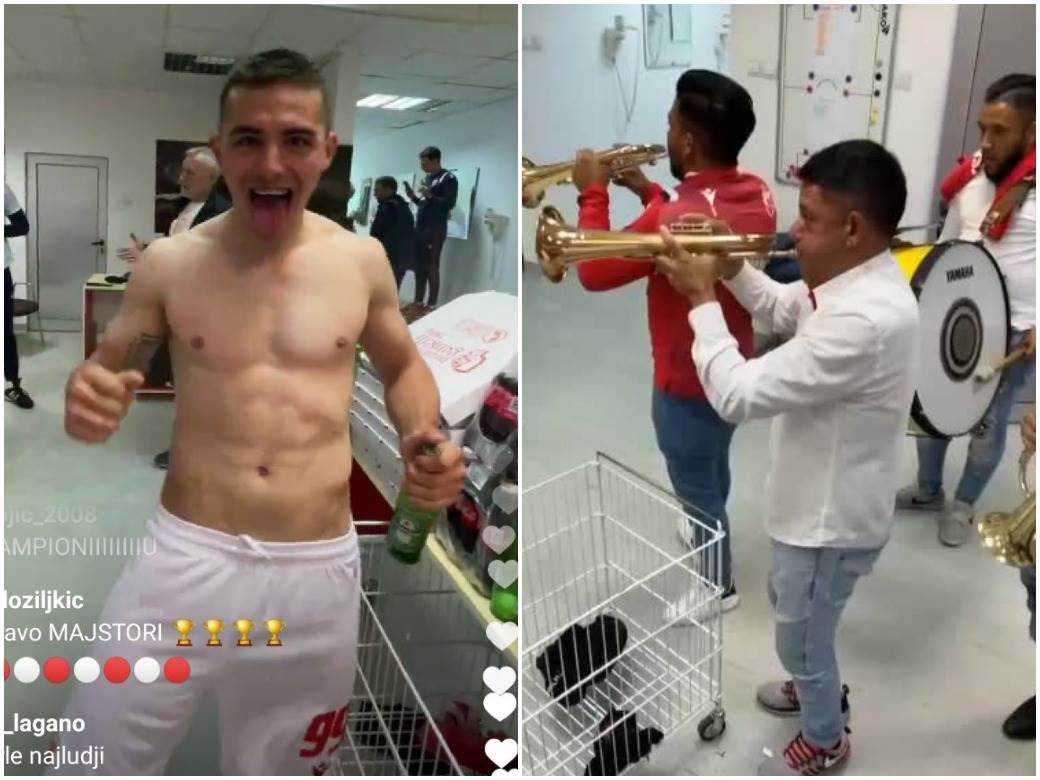  trubači svlačionica zvezde titula 