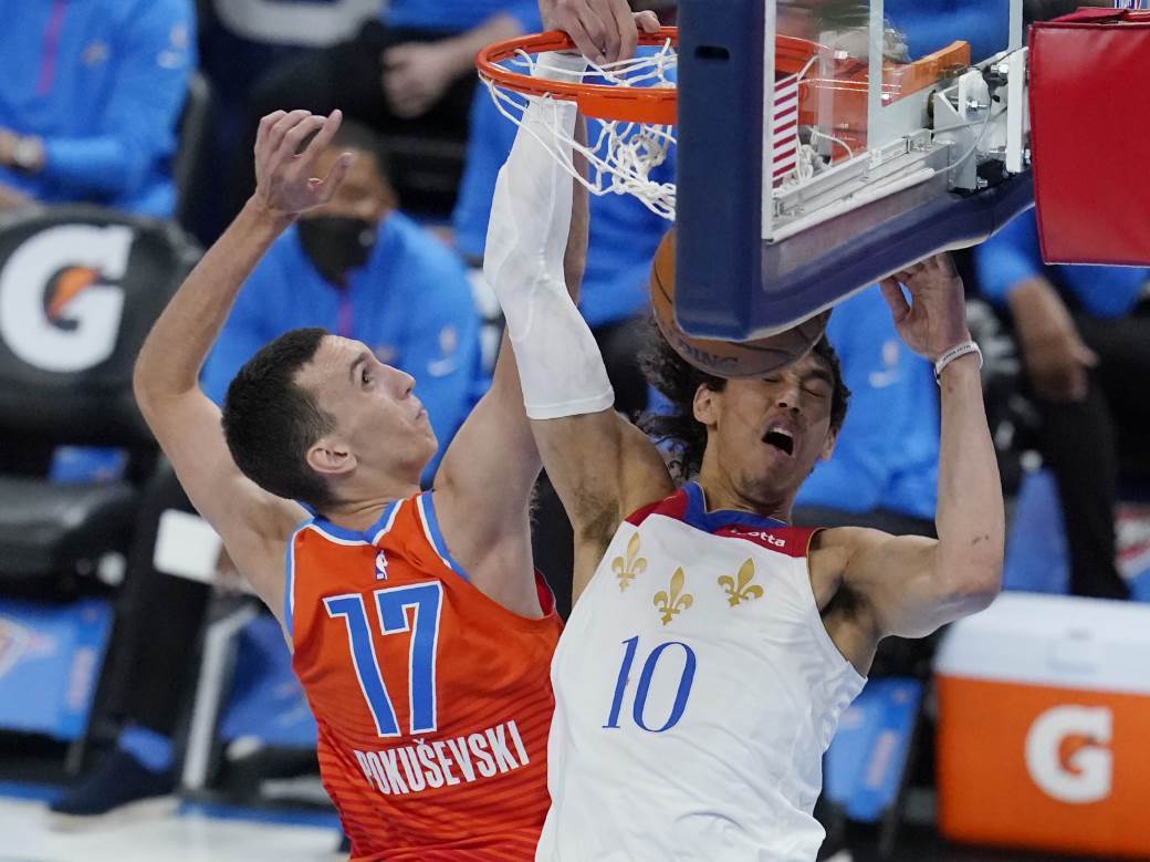  aleksej pokusevski nba oklahoma 