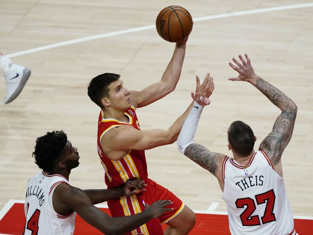  bogdan bogdanovic atlanta cikago buls 